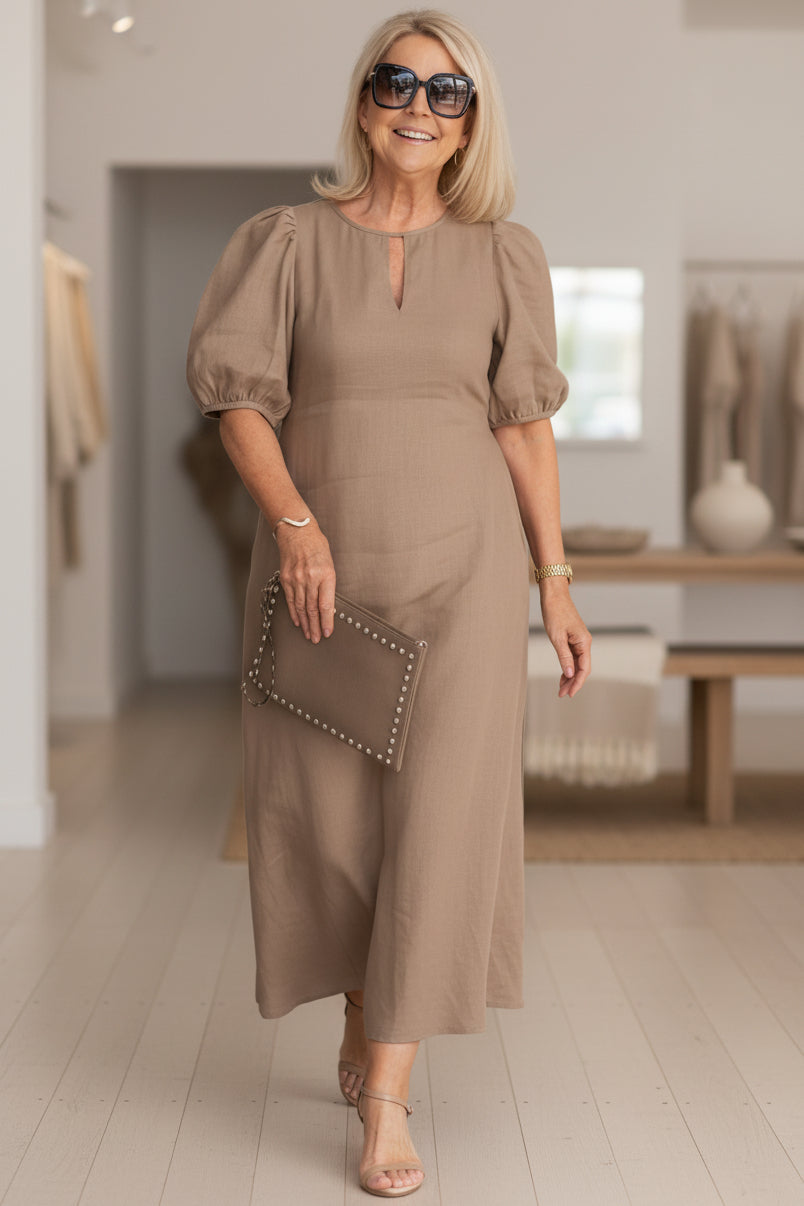 ANGELA - ELEGANT MAXI DRESS