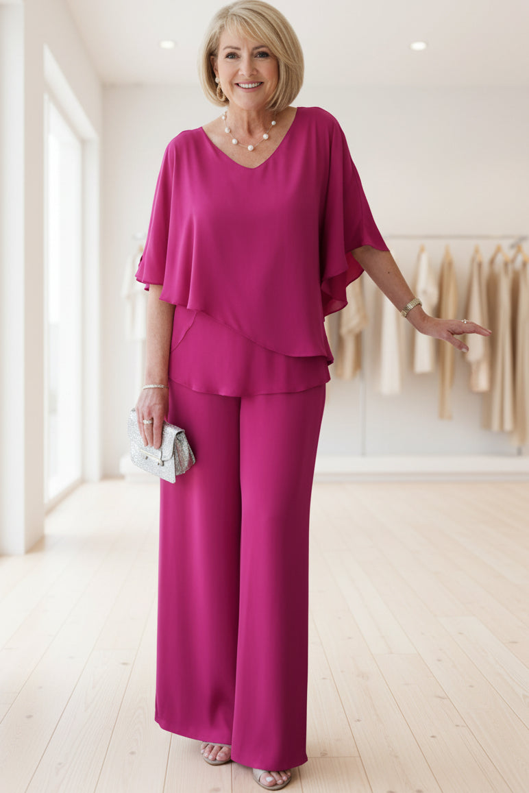 JIMA - EFFORTLESS WIDE-LEG SET