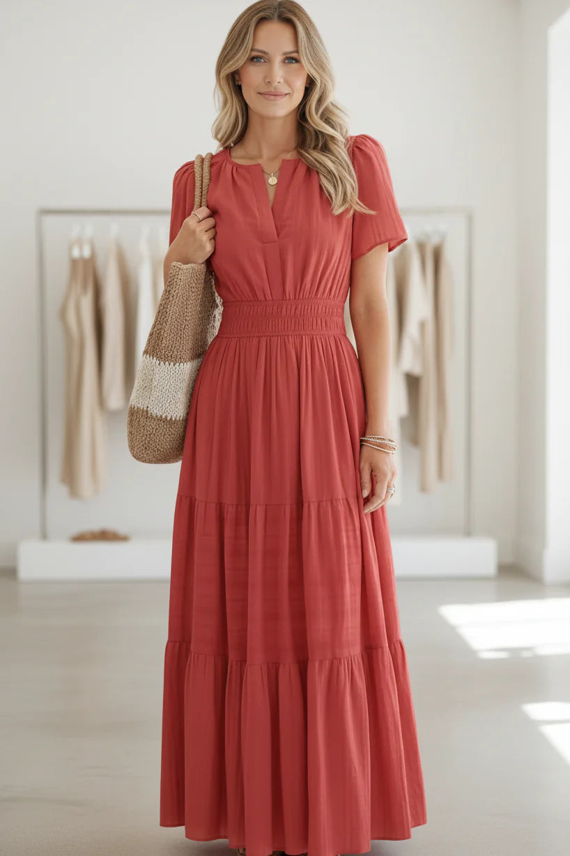 ALINA – COTTON WHISPER DRESS