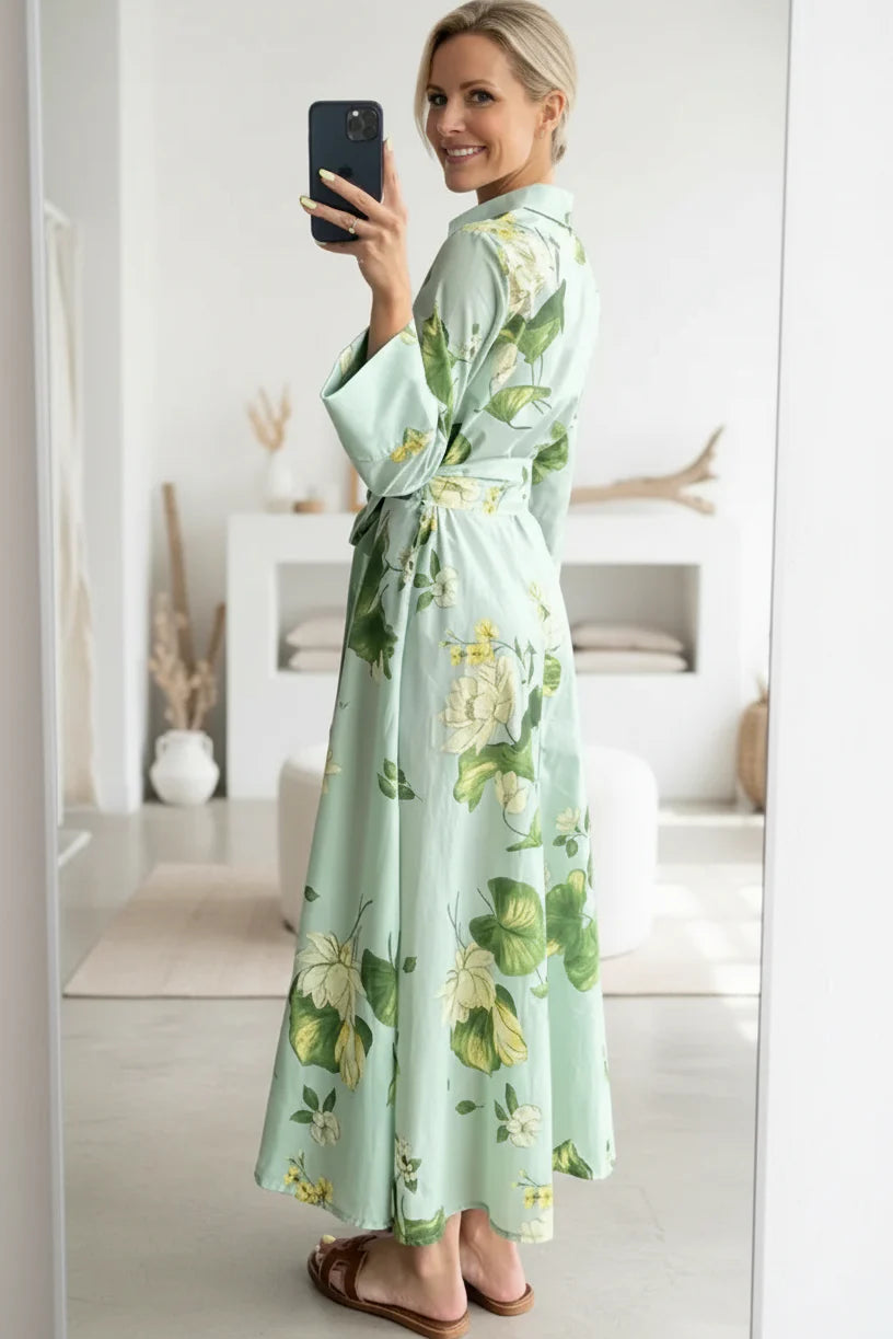AMARA - ELEGANT FLORAL DRESS