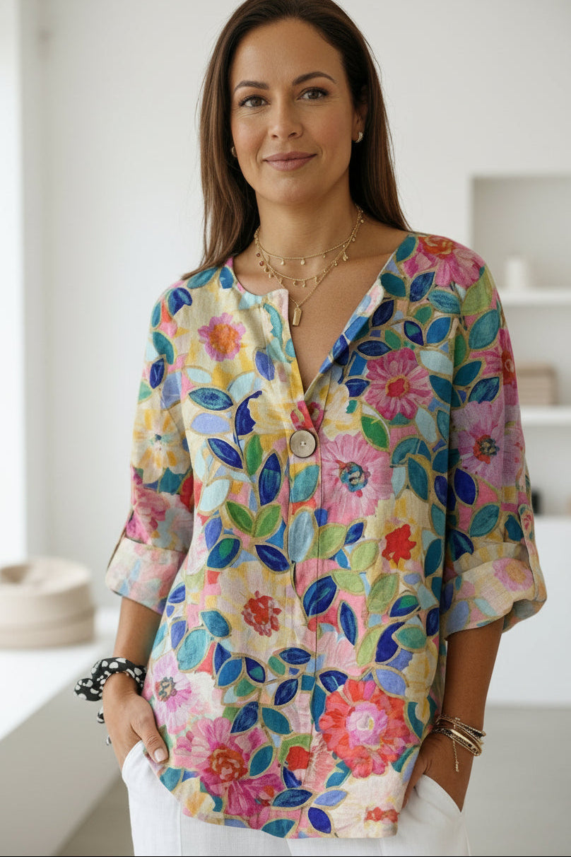 ALDA - FLORAL BLOUSE