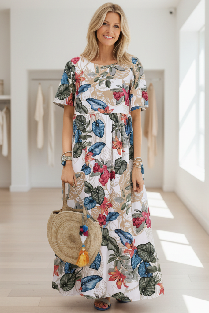 LEONORA - FLORAL DRESS