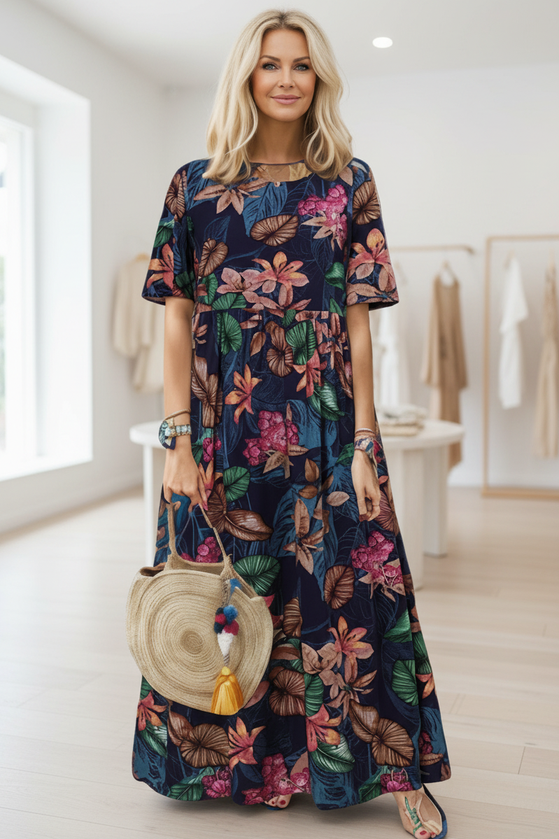 LEONORA - FLORAL DRESS
