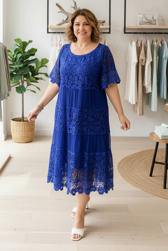 ANNE - CASUAL LACE DRESS