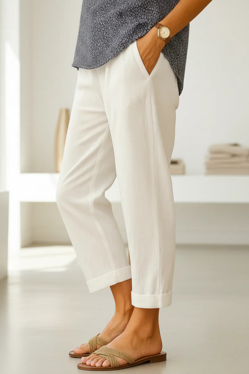 FIOLA – RELAXED CROP PANTS