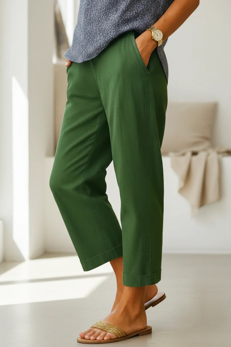 FIOLA – RELAXED CROP PANTS