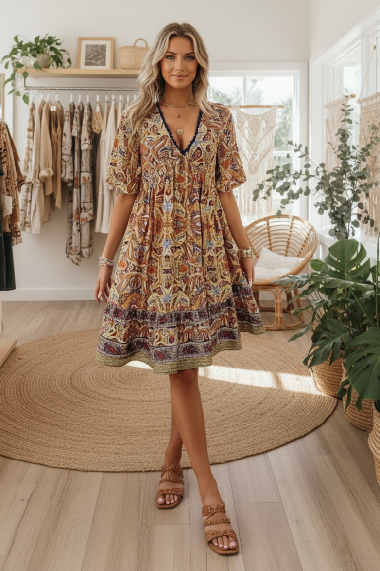 RASA - SUMMER FLORAL DRESS