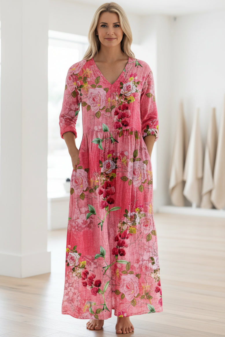 ANITA - FLORAL GRACE DRESS