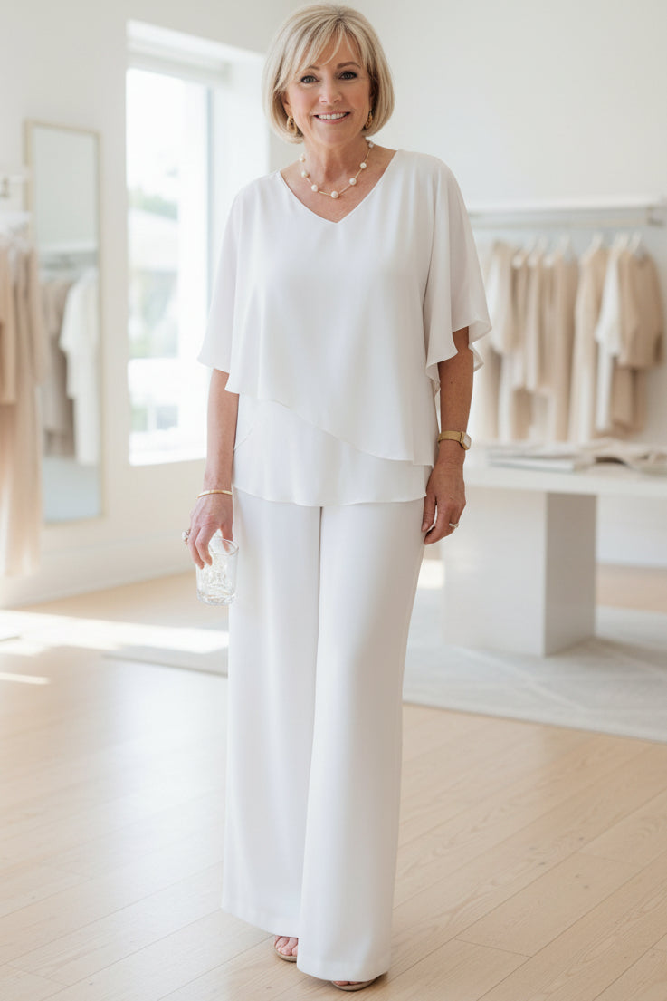 JIMA - EFFORTLESS WIDE-LEG SET