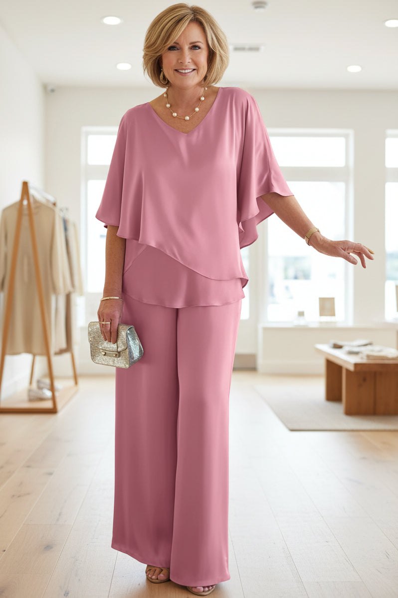 JIMA - EFFORTLESS WIDE-LEG SET
