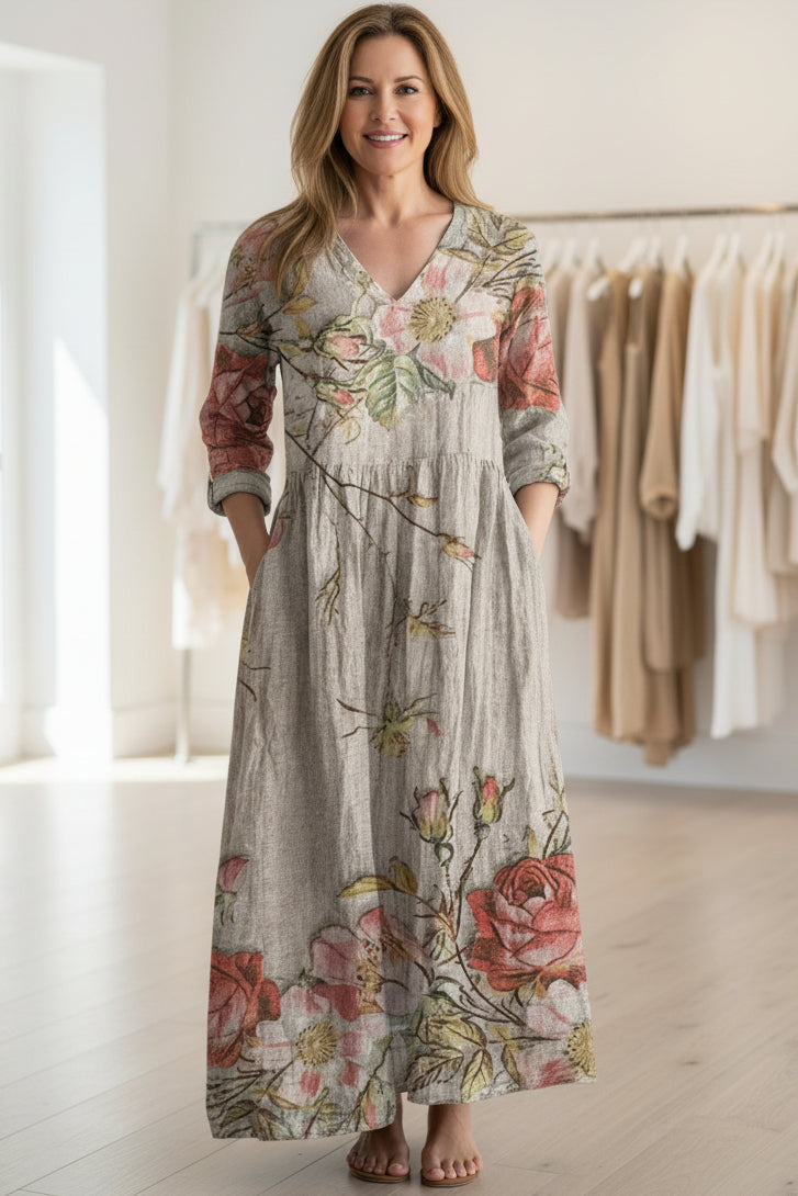 ANITA - FLORAL GRACE DRESS