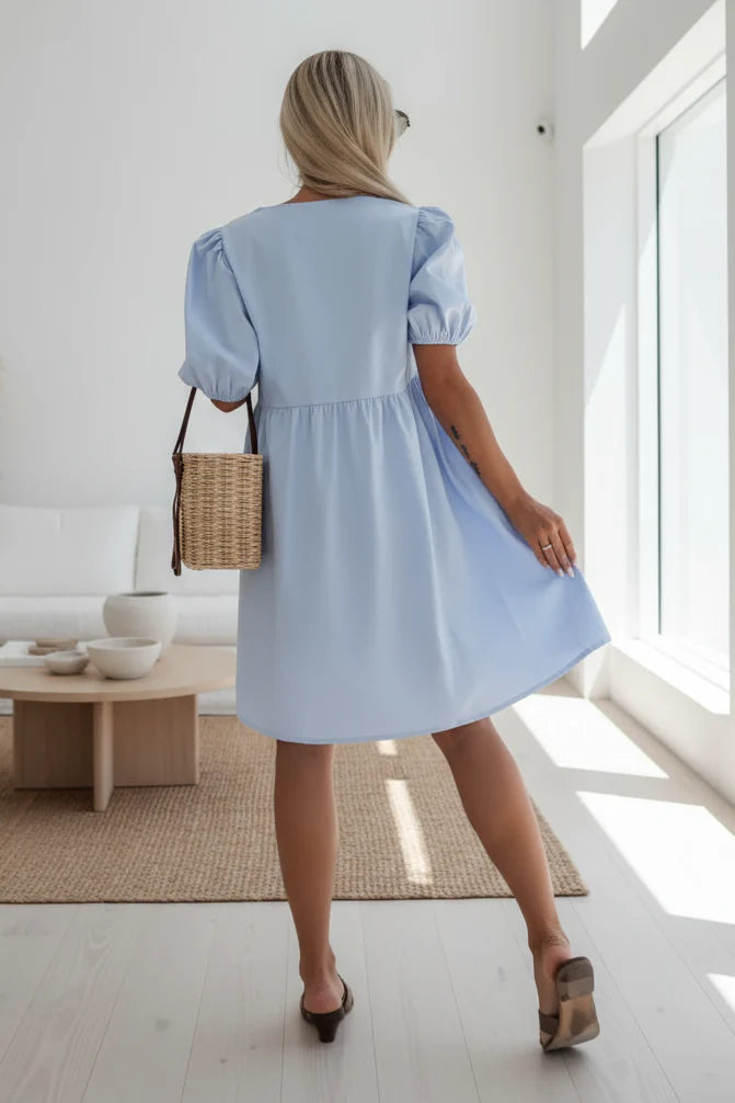 AMINA – AIRY TIE DRESS