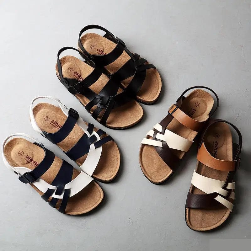 AGNES - LEATHER SANDALS