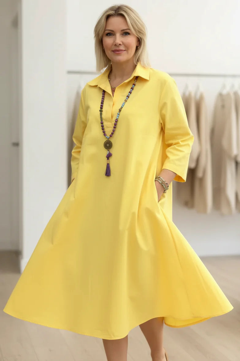 LARA - RELAXED SHIRT DRESS