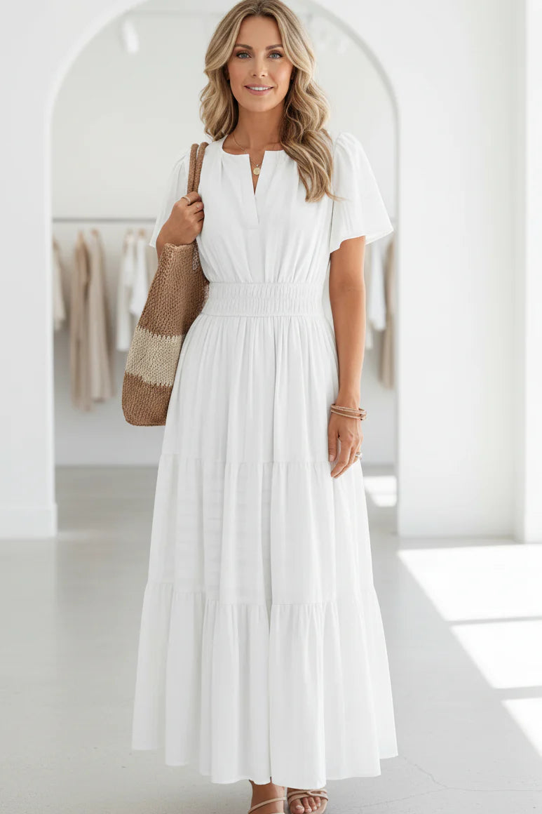 ALINA – COTTON WHISPER DRESS