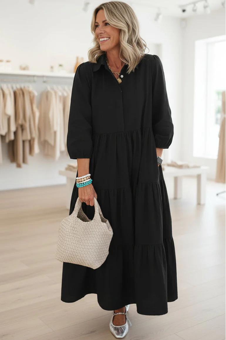 SOLENE – CLASSIC SHIRT DRESS