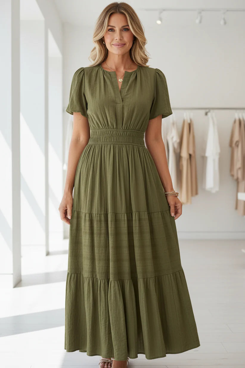 ALINA – COTTON WHISPER DRESS