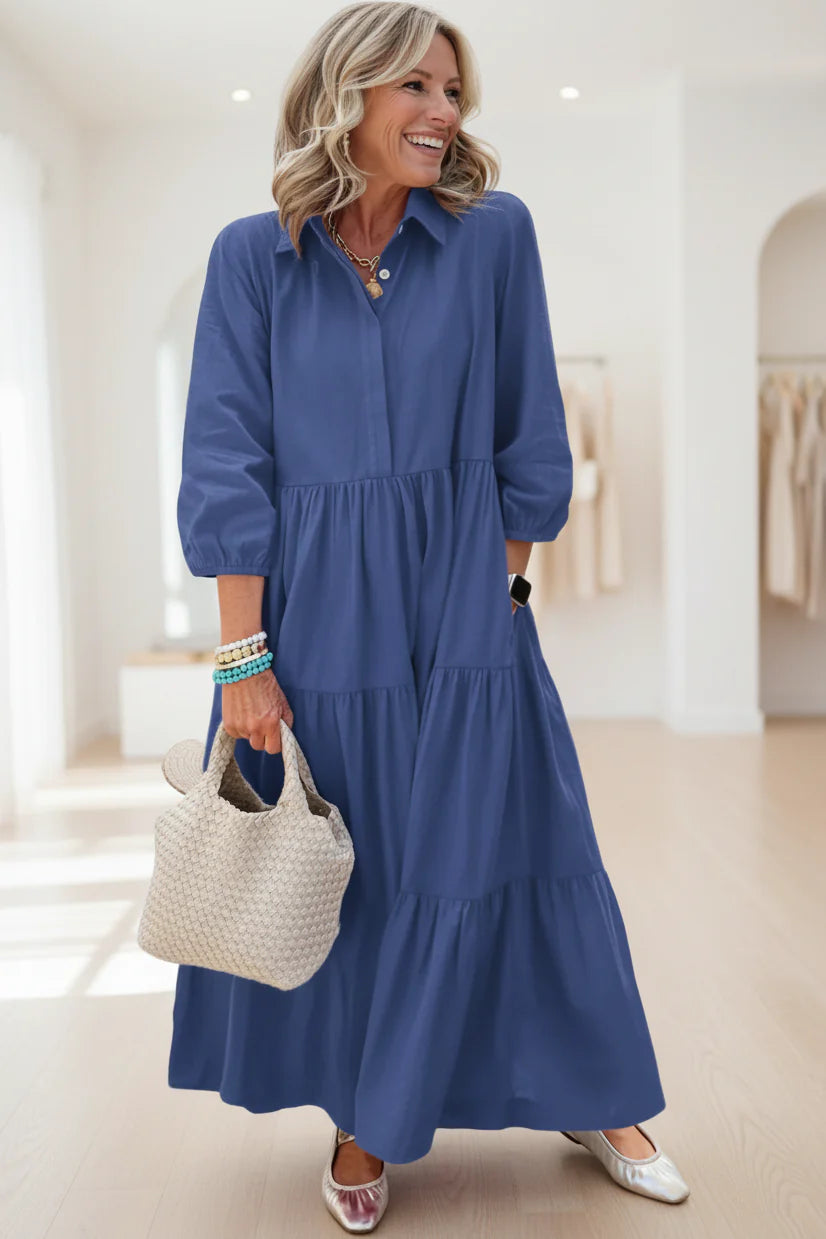 SOLENE – CLASSIC SHIRT DRESS