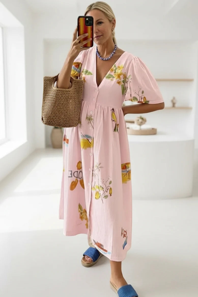 MAEVE – GARDEN BREEZE MIDI DRESS