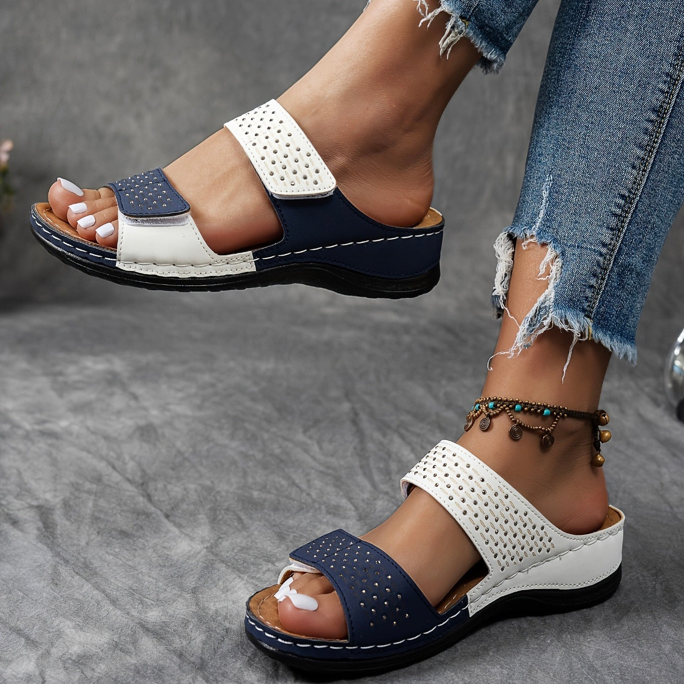 BARBARA - COMFORT SLIDE SANDALS