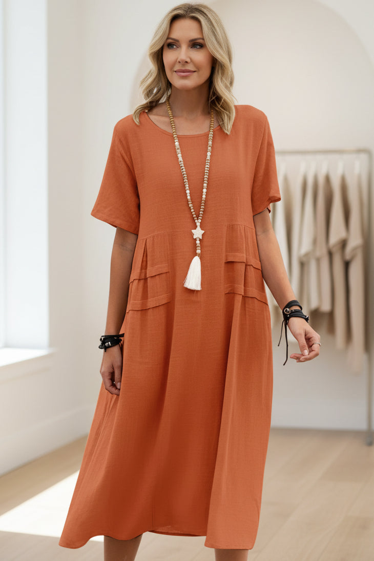 CHLOE - TUMMY-COVERAGE DRESS