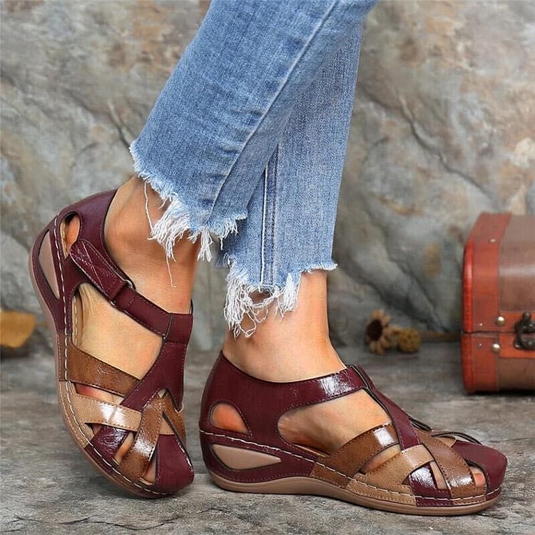 DARCY - WEDGE SANDALS